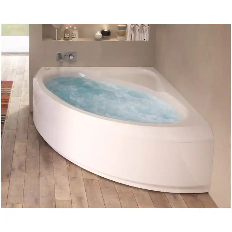 Baignoire d‘angle avec bain à remous 140 x 140 cm Jacuzzi Project