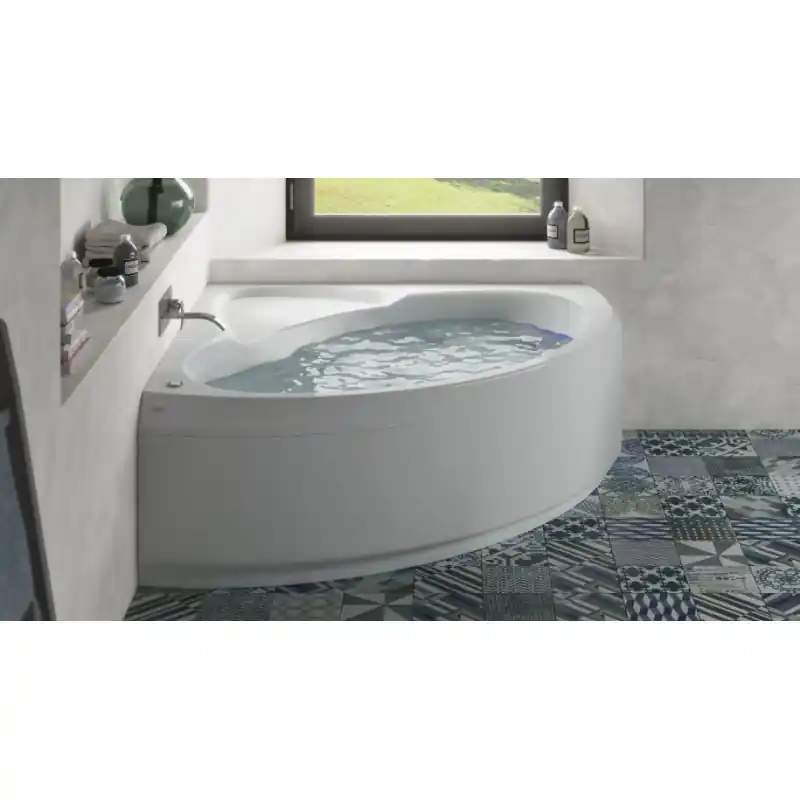 Baignoire d‘angle avec bain à remous 150 x 150 cm Jacuzzi Project