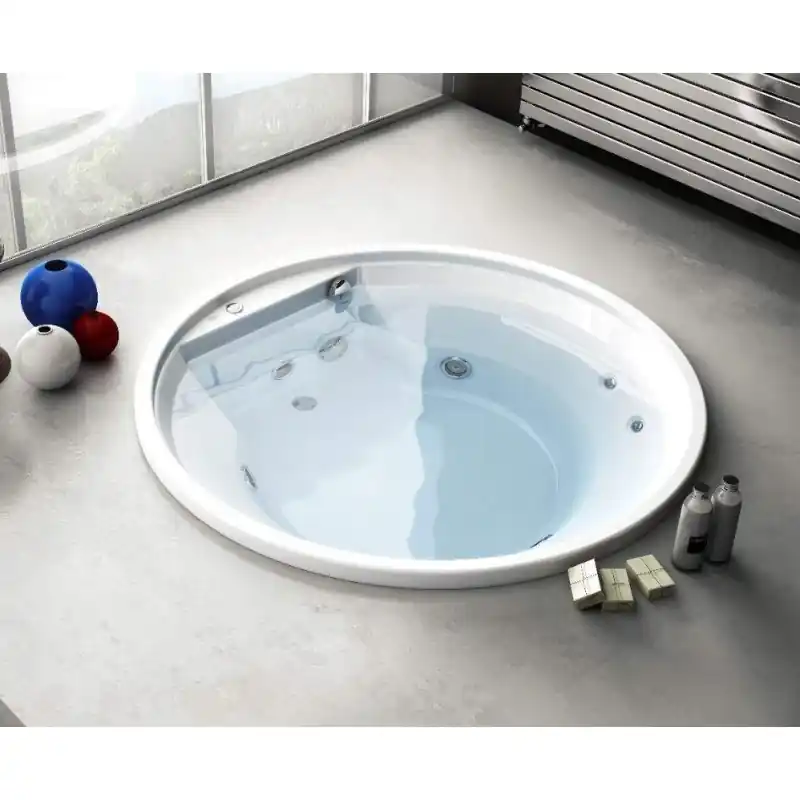 Baignoire encastrable ronde Jacuzzi Project Round