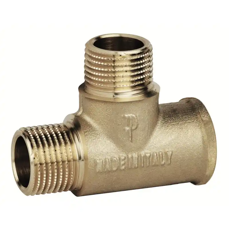 Pièce en T avec filetage Mâle Mâle Femelle FP Pattaroni F143