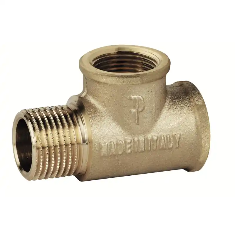 Pièce en T avec filetage Mâle Femelle Femelle FP Pattaroni F138