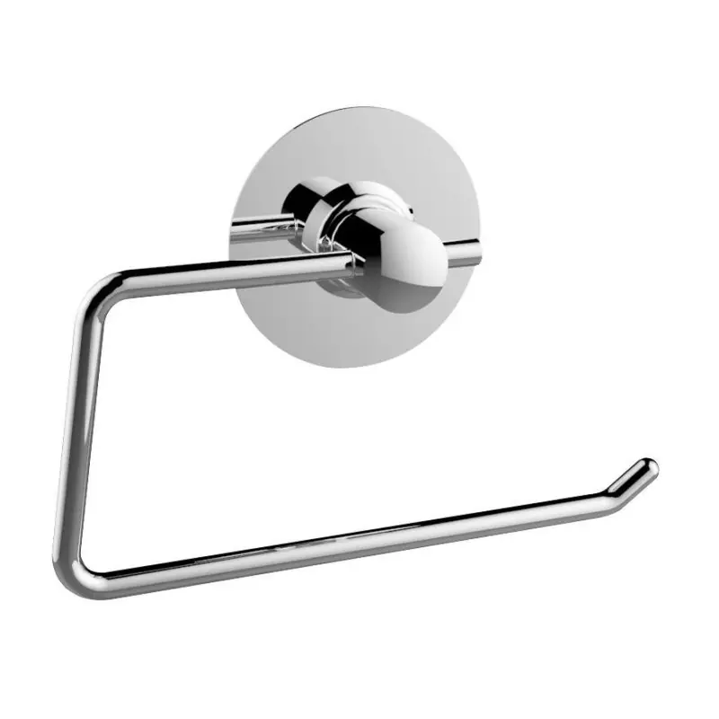 Porte-rouleau en acier inoxydable avec fixation adhésive Tecom GDAPRT11