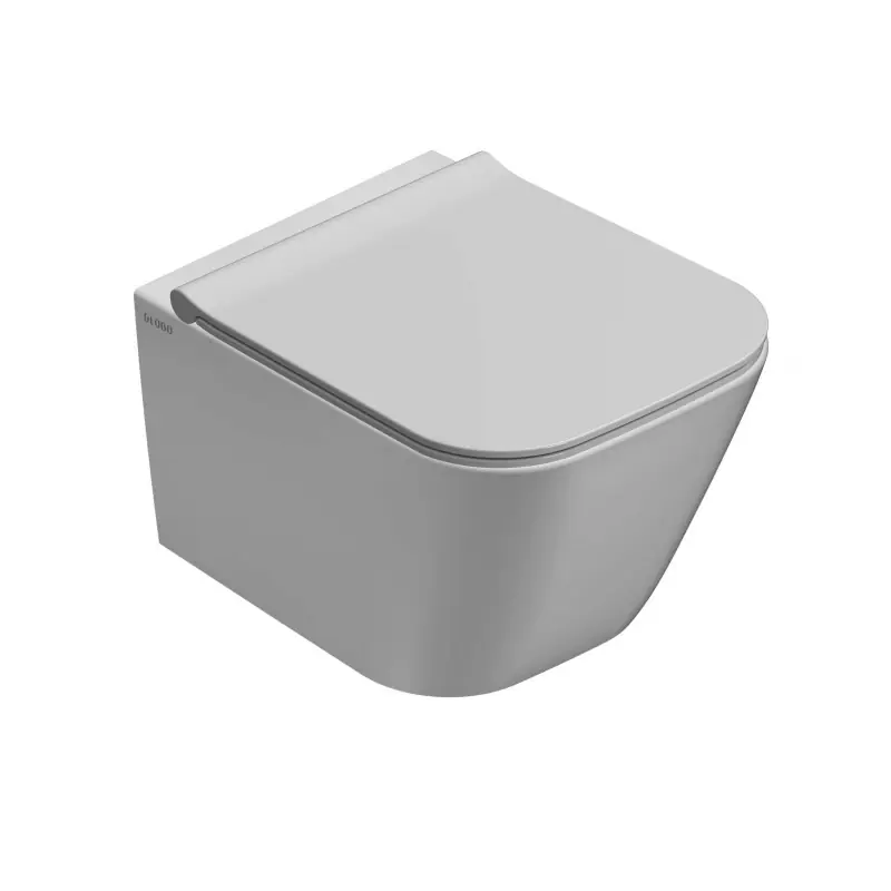 WC en céramique à poser sans rebord 45.37 Globo Stone STS07