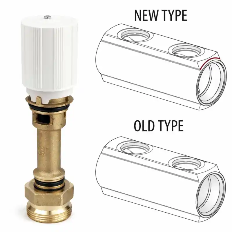 Robinet intérieur pour collecteur Giacomini P10V