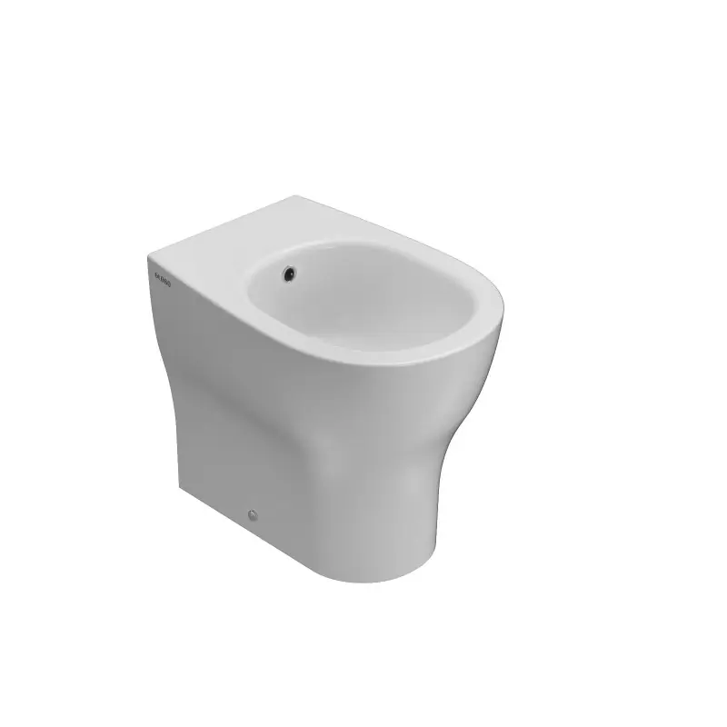 Bidet au sol installation au ras du mur 52.36 Globo Grace GR012BI