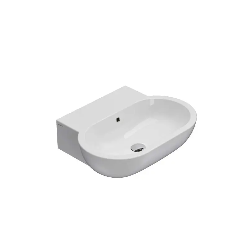 Lavabo en céramique à installation suspendue 60.46 Globo Bowl+ SC061BI