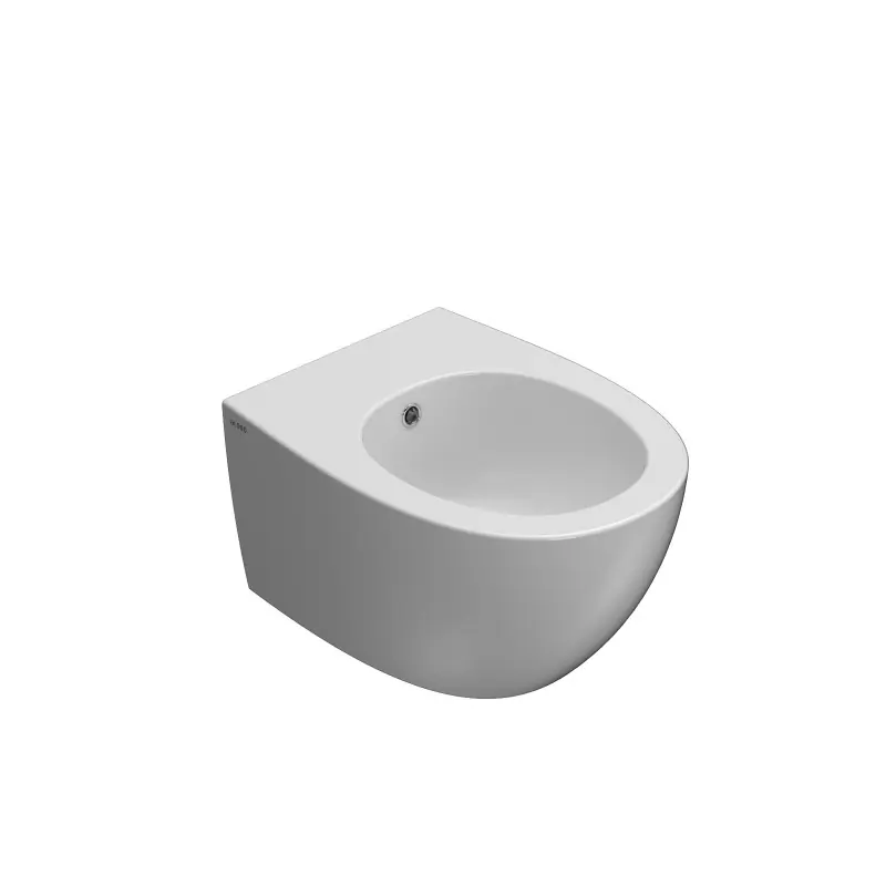Bidet en céramique suspendu installation 48.37 Globo 4ALL MDS10