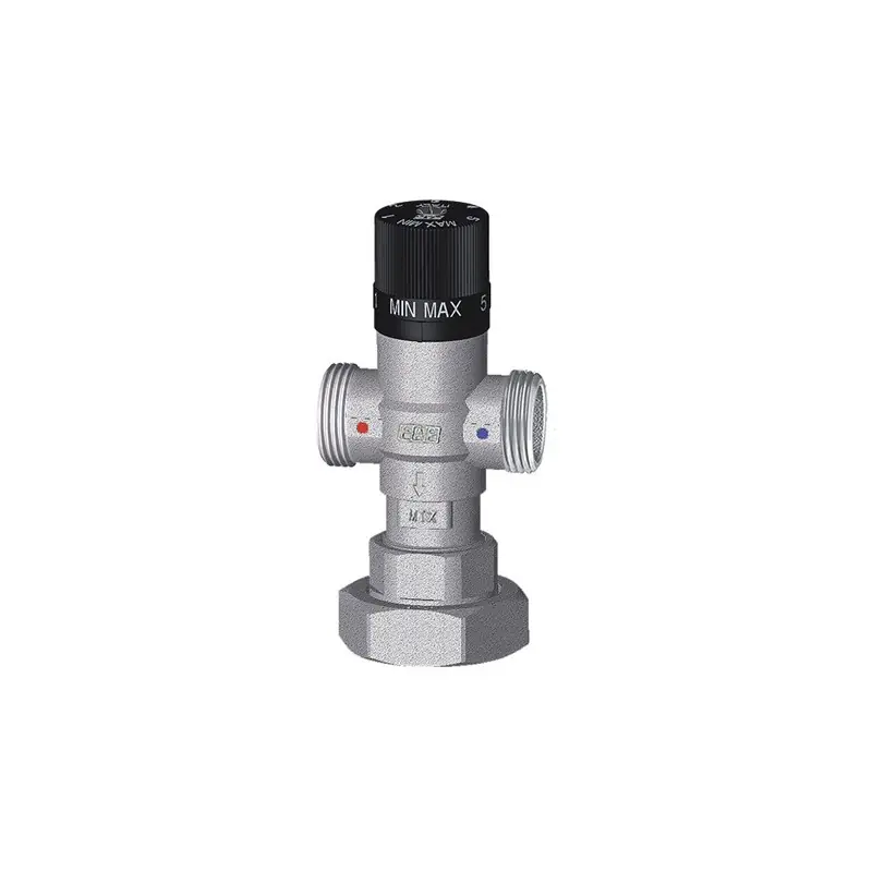 Mélangeur thermostatique chromé pour le groupe de réglage du chauffage de surface FAR 3951