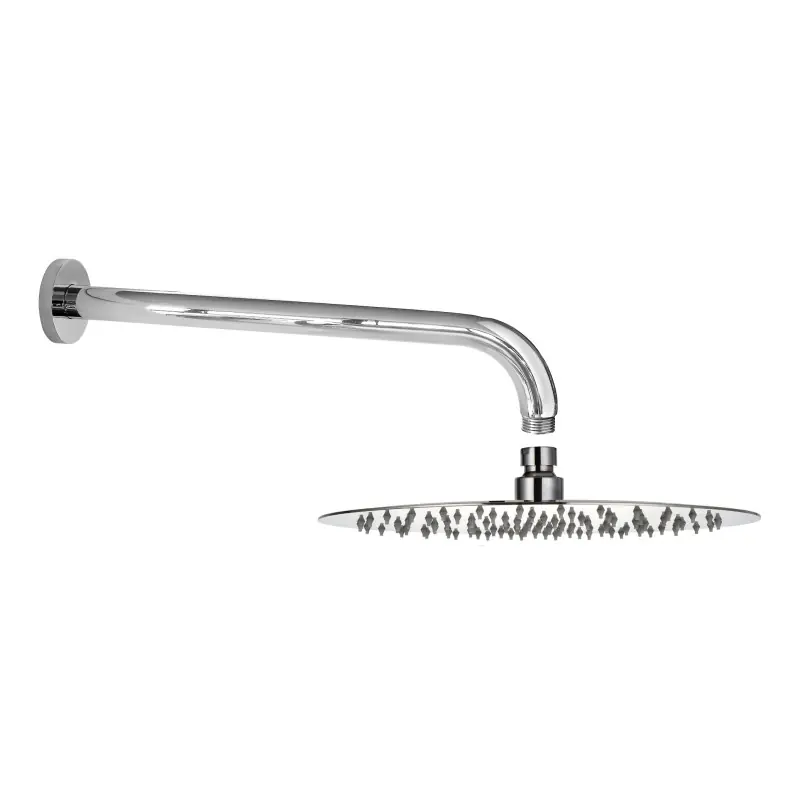 Set de douche rond 30 cm pomme de douche bras 40 cm Tecom KITSOF4CR