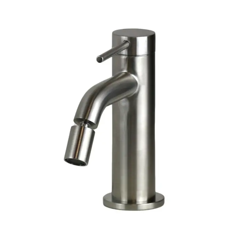 Mitigeur bidet sans vidage en acier inoxydable 316 Ercos Stilox BTSTLXBI01