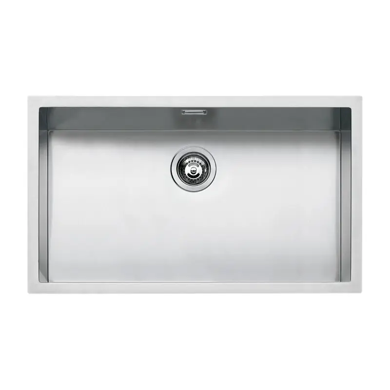 Évier de cuisine en acier inoxydable encastré 71 x 40 Barazza 1X7040I