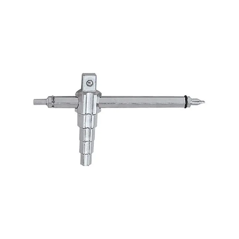 Clé polyvalente pour la fermeture des unions Caleffi 387127