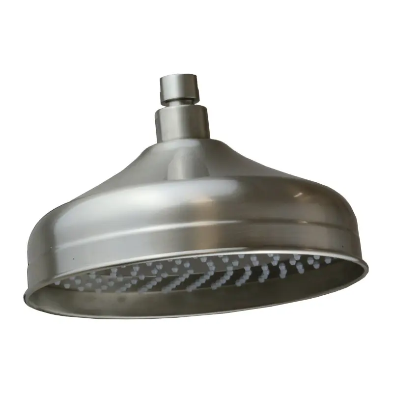 Pomme de douche de style ancien avec fini nickel brossé Sphera SIR