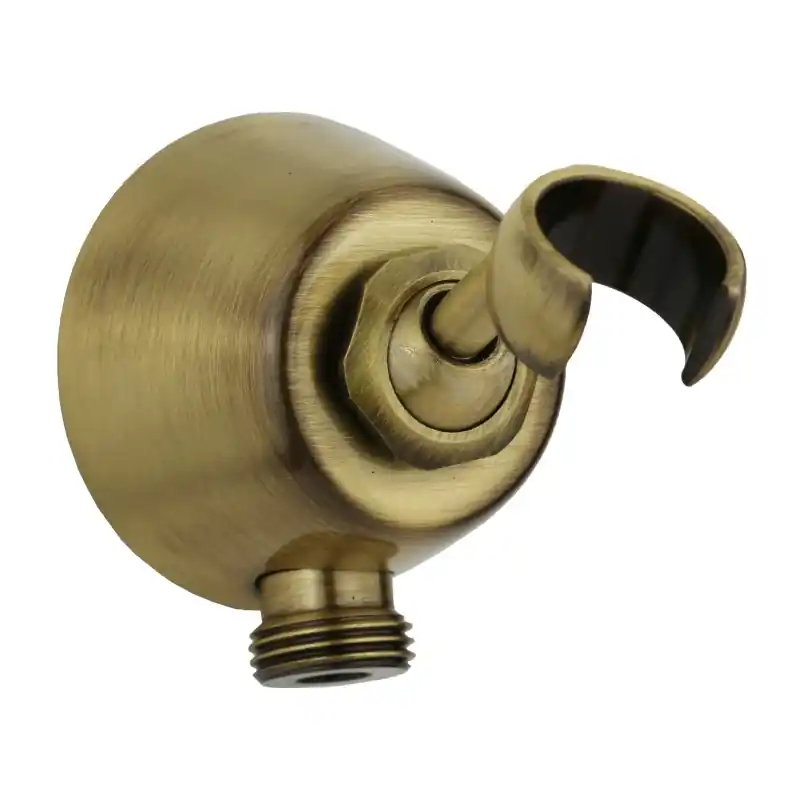 Raccord d‘eau avec support de douche en laiton finition bronze Sphera