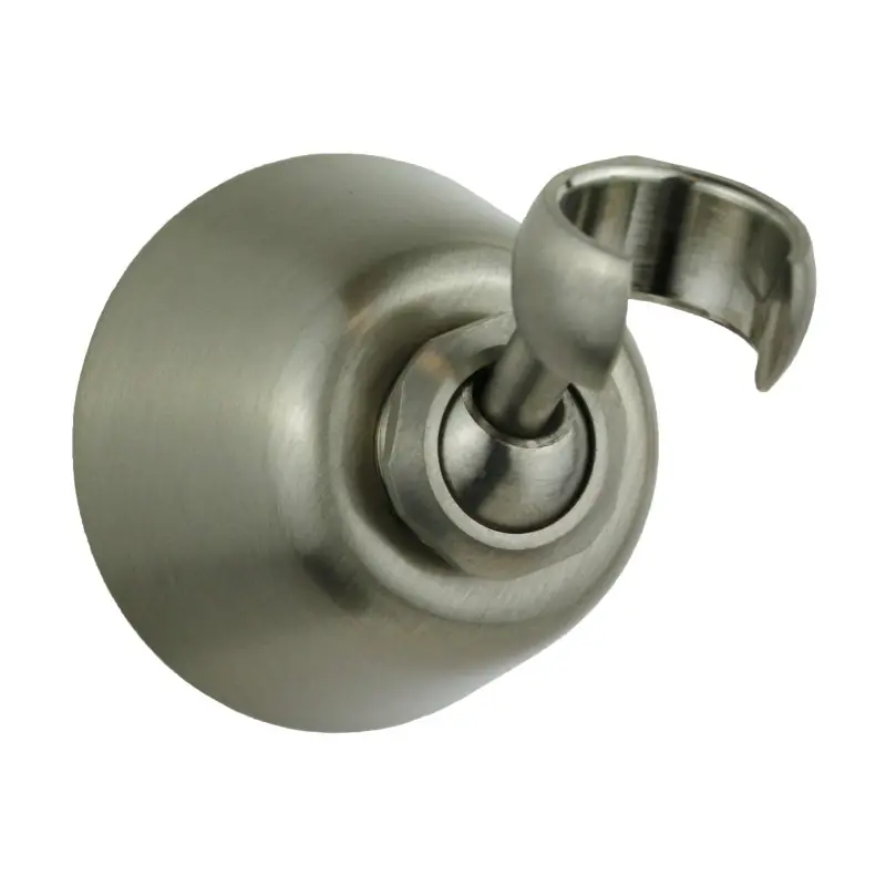 Support de douche en laiton au fini nickel brossé Sphera