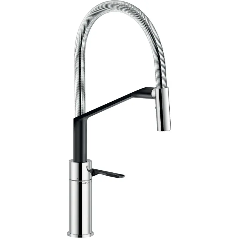 Mitigeur d‘évier de cuisine avec douche réglable Nobili Heron HR125300CB