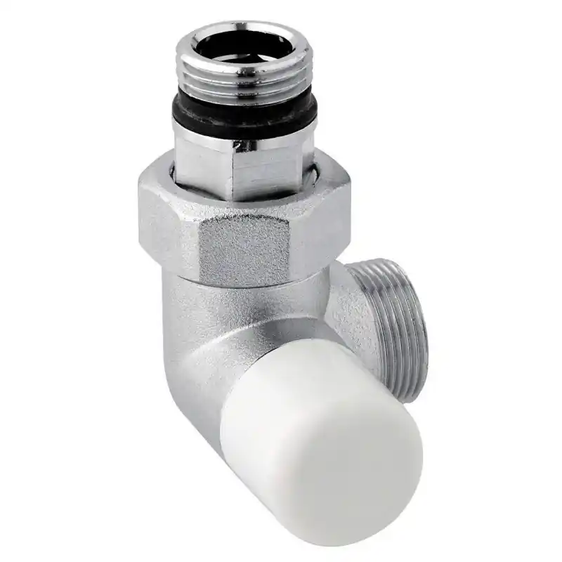 Clapet de verrouillage d‘angle version gauche couleur chrome Ø1/2" Gas Arteclima 11612