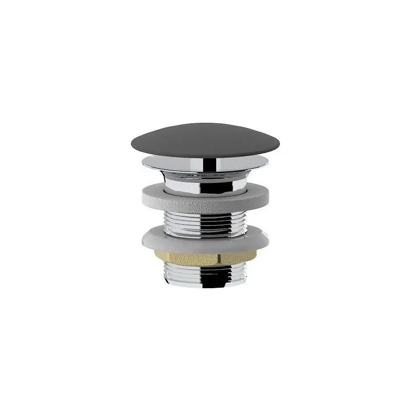 Vidage clic-clac 1"1/4 gris mat avec bouchon céramique Ercos BTSCABVR67