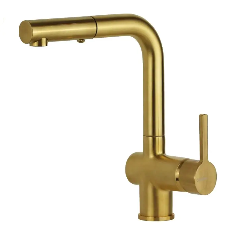 Mitigeur d‘évier de cuisine en couleur or brossé Gattoni PC0405.SG