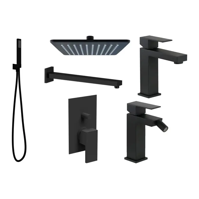 Composition complète de salle de bain et douche Ercos Italia R KITITALIAR4NO