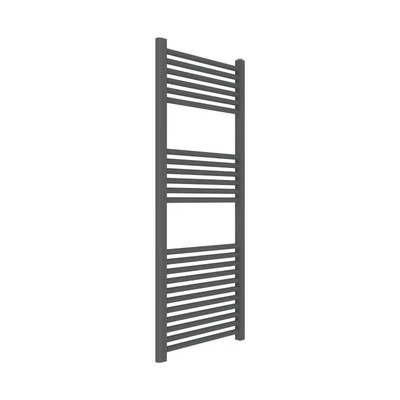 Sèche-serviettes hydraulique 150 x 50 cm coloris gris fer Ercos Opera ASOPEF035505001500