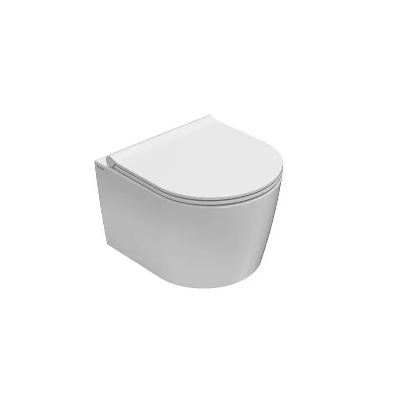 Cuvette de toilette 43 cm + housse de siège à fermeture amortie Globo Forty FOS06+FOR22