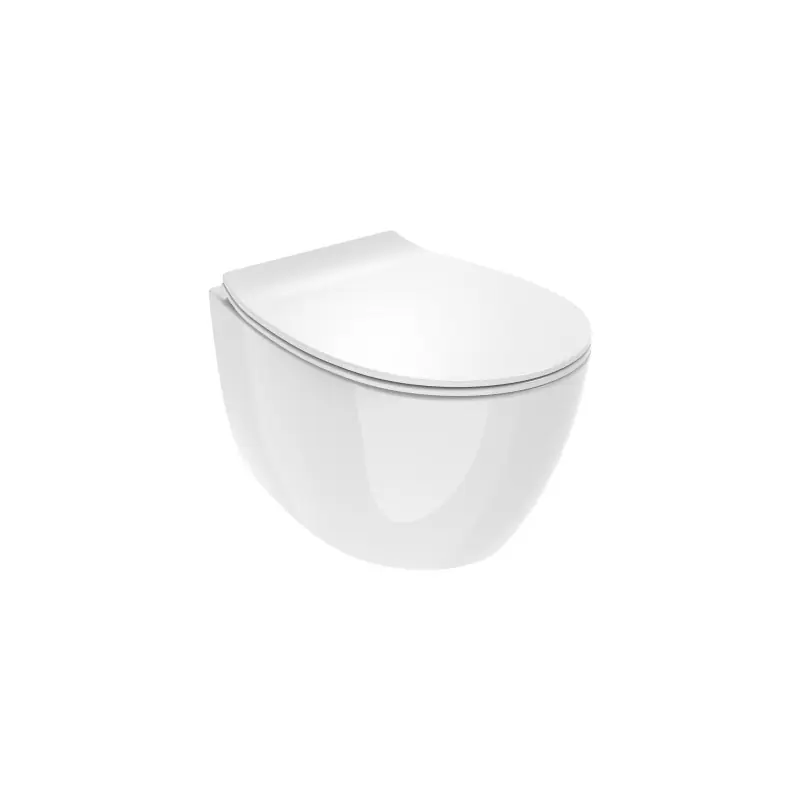 WC suspendu blanc brillant 510x355x363 mm Ercos Kite BCKTELVASO0001