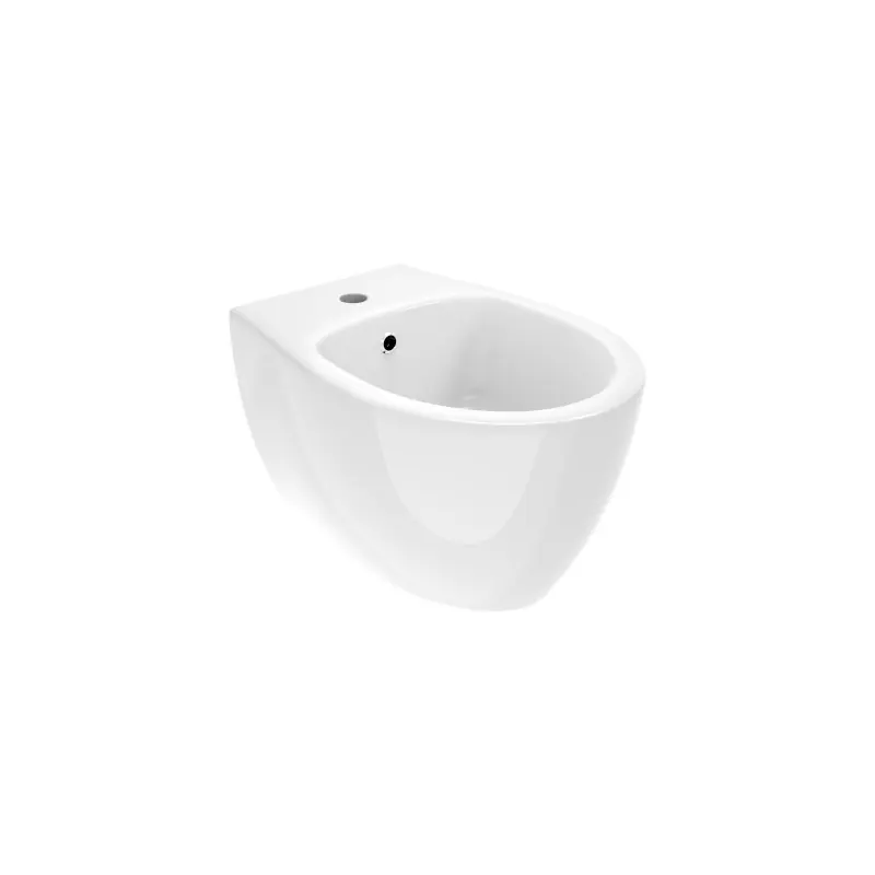 Bidet suspendu blanc brillant aux dimensions 510x285x363 mm Ercos Kite BCKTELBIDE0001