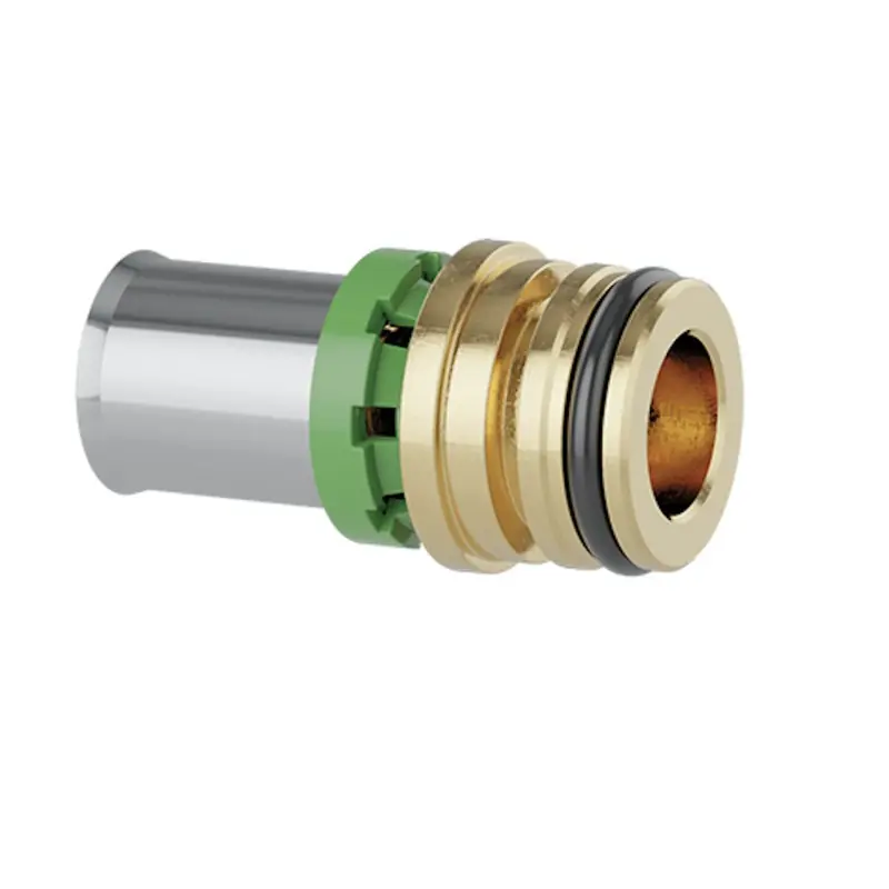 Raccords à sertir multipince pour tubes multicouches avec clip de fixation Caleffi 359