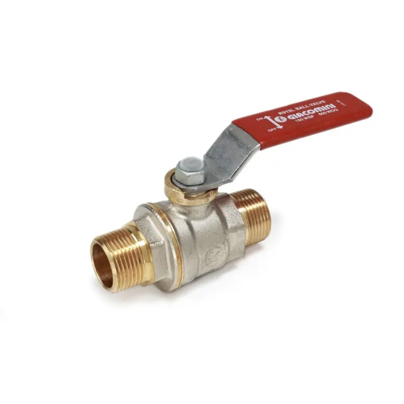 Vanne à sphère carrée Dado® Mâle - mâle passage intégral Giacomini R913LX