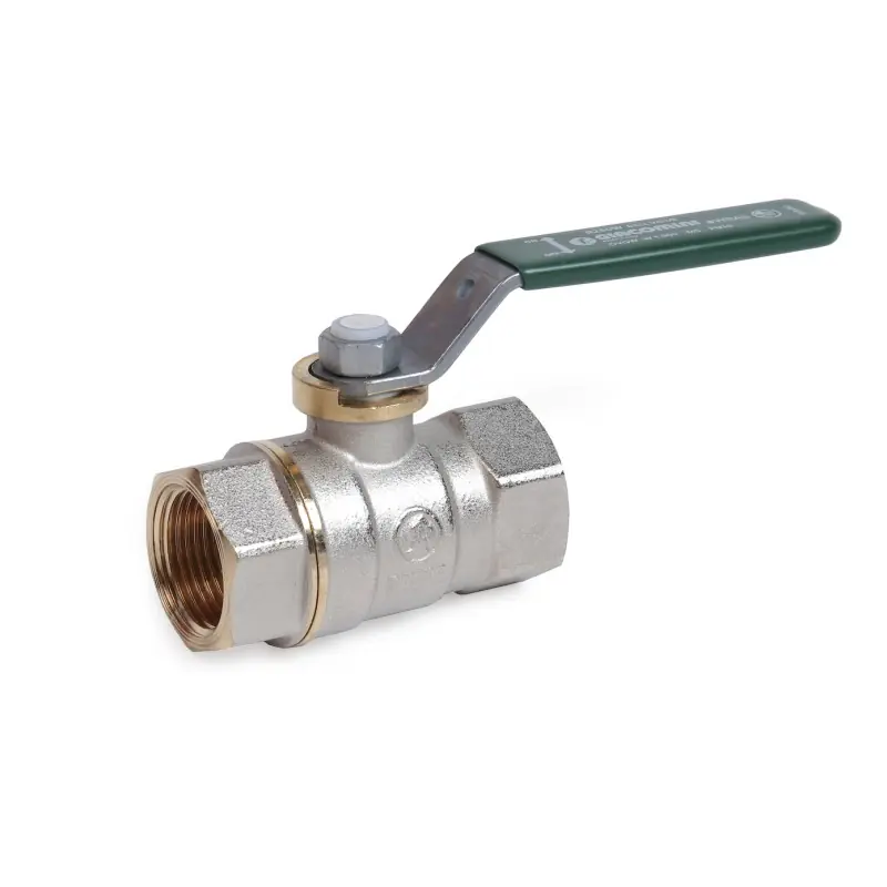 Vanne à sphère raccords F-F, béquille, passage standard Giacomini R250W