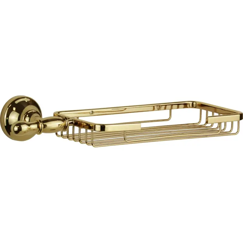 Grille porte-éponge en laiton doré Capannoli Serie900 917 RR