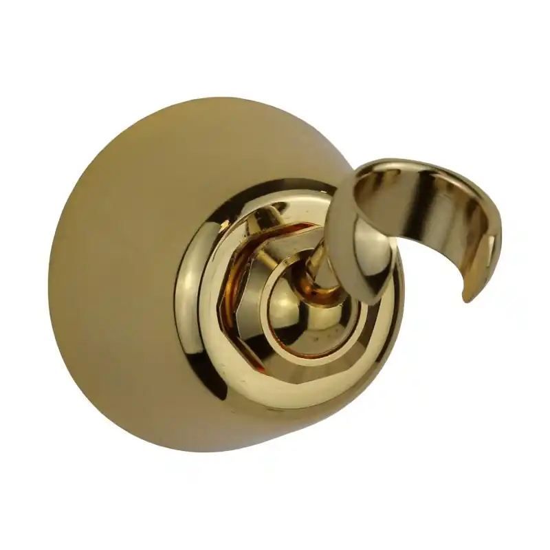 Support de douche en laiton finition dorée Sphera