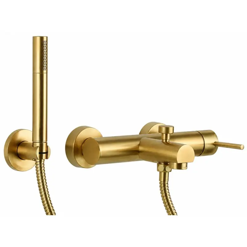 Mélangeur bain extérieur or brossé Gattoni Easy 2201/22SG