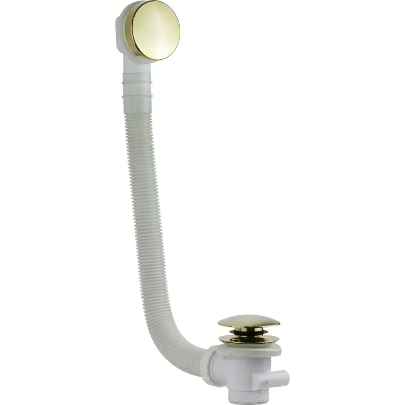 Colonne de vidage universelle en couleur or pour baignoires Vicario 1011/120.04