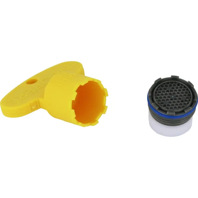 Aérateur Caché avec clé de démontage Webert AC0469000