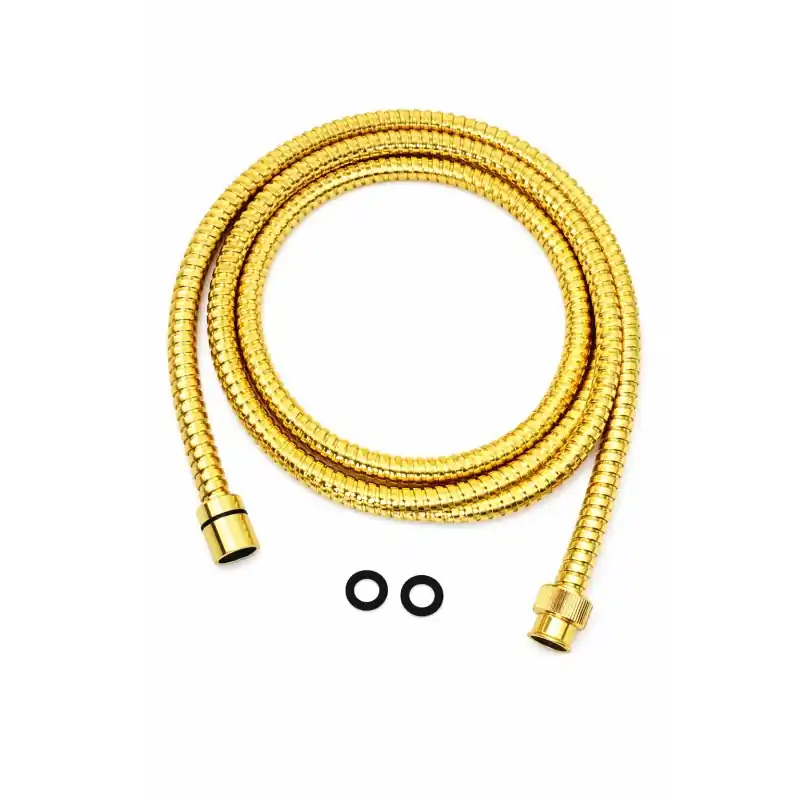 Flexible de douche en laiton 150 cm or Sphera FLD155801DO