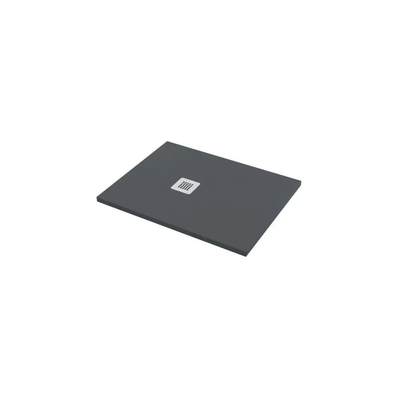 Receveur de douche effet pierre graphite aux dimensions 70x90 cm Ercos Stone BPMARFSTON7090