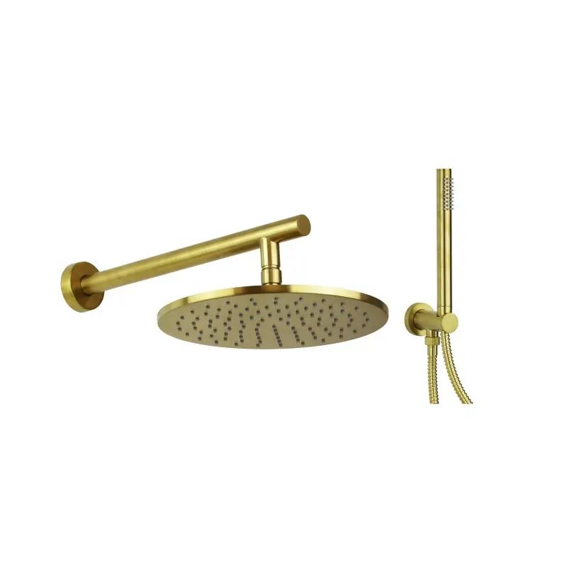 Kit per doccia in ottone colore oro spazzolato Paini 53PJ441FTTAS