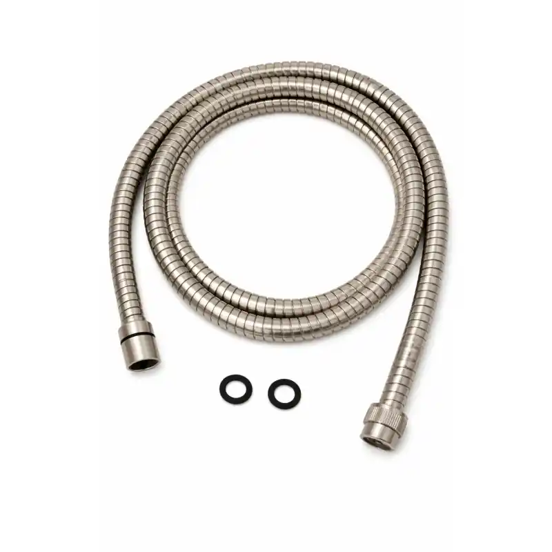 Flexible de douche en laiton 150 cm nickel brossé Sphera FLD155801NS