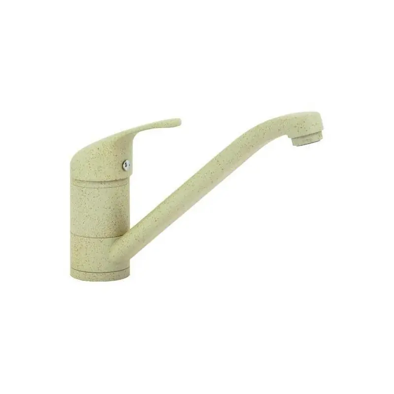 Mitigeur d‘évier de cuisine à bec bas de couleur granité d‘avoine Gattoni URANO 0200/PCBB