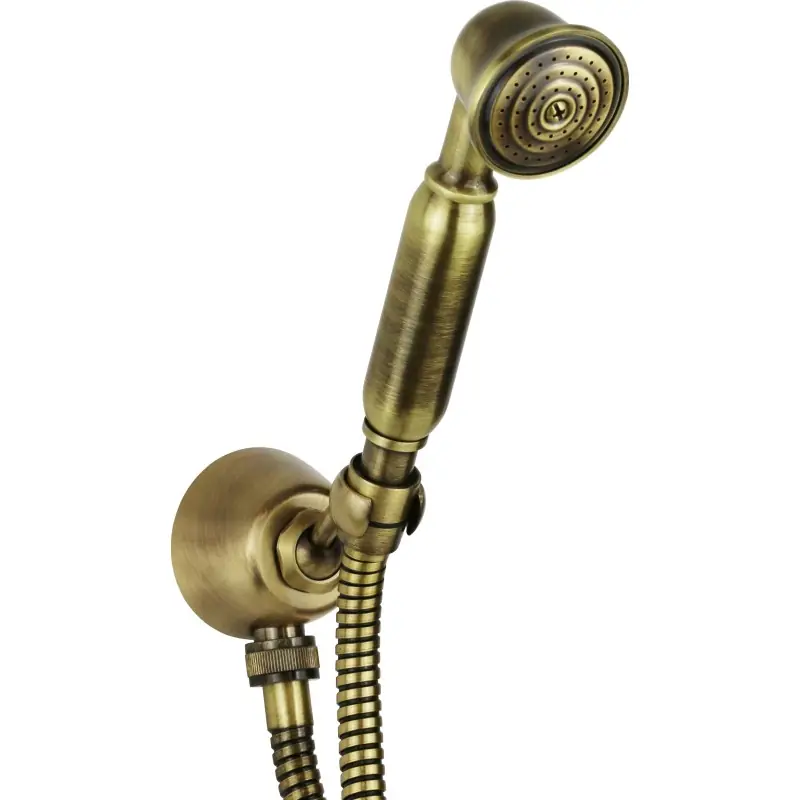 Set doccia con presa acqua in stile antico colore bronzo Sphera