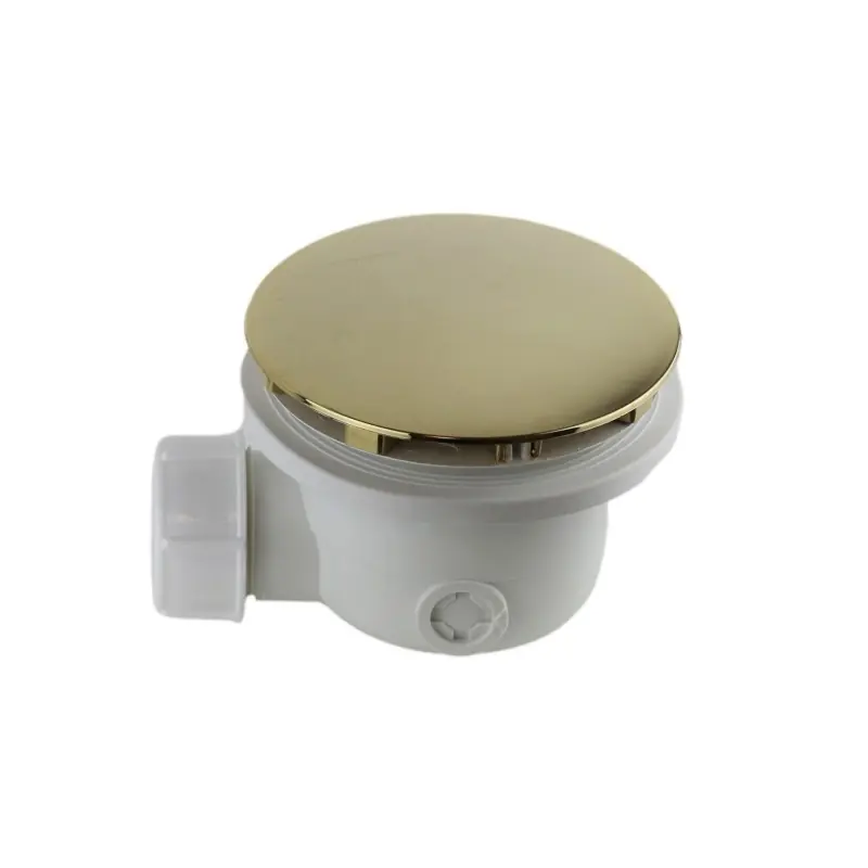 Bonde d‘évacuation Receveur de douche standard Ø90 mm couvercle OR Vicario 836-ORO