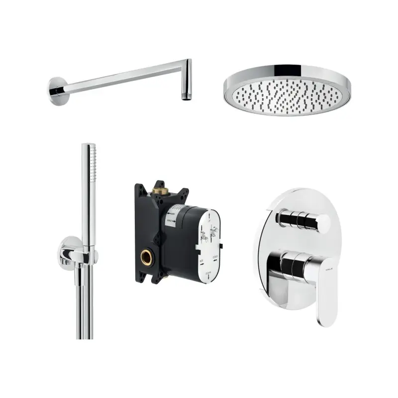 Set complet pour douche modèle rond KITYOYO1