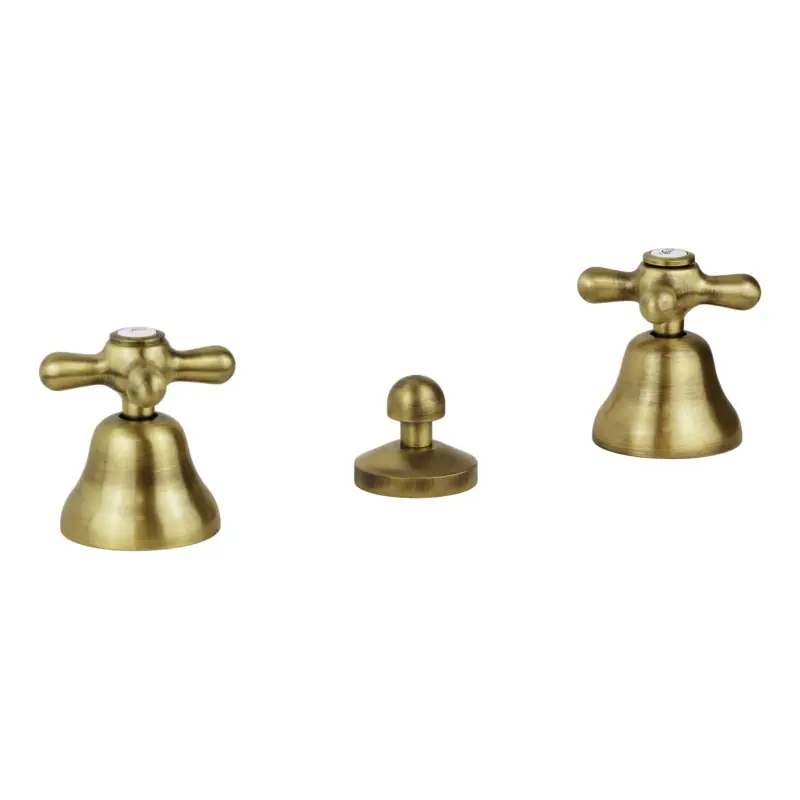 Robinet bidet 3 trous couleur bronze Gattoni Calypso 1114150V0