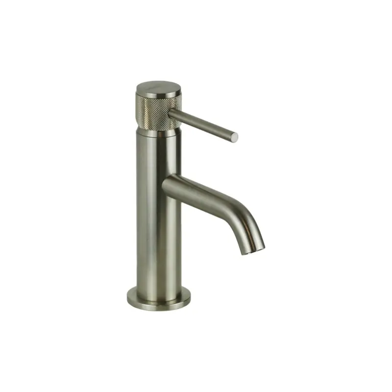 Mitigeur lavabo nickel brossé avec poignée luxe Gattoni BETA 2482/24NS