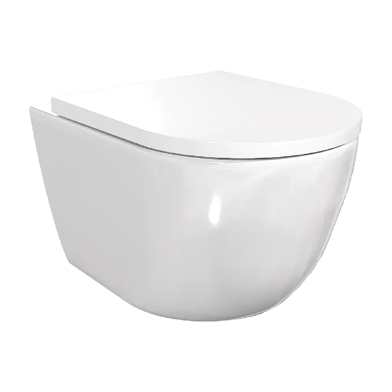 Luca Varess Moreno wc suspendu Blanc Brillant sans rebord