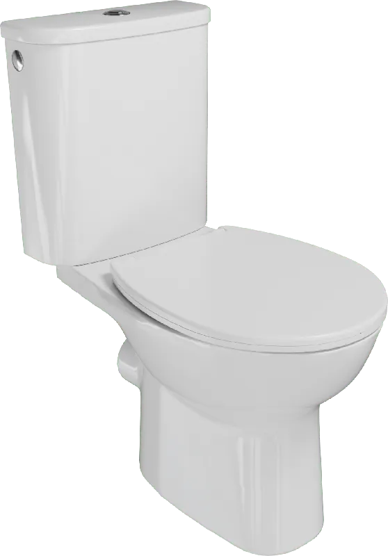 Linie Lina wc à poser Blanc Brillant sans rebord