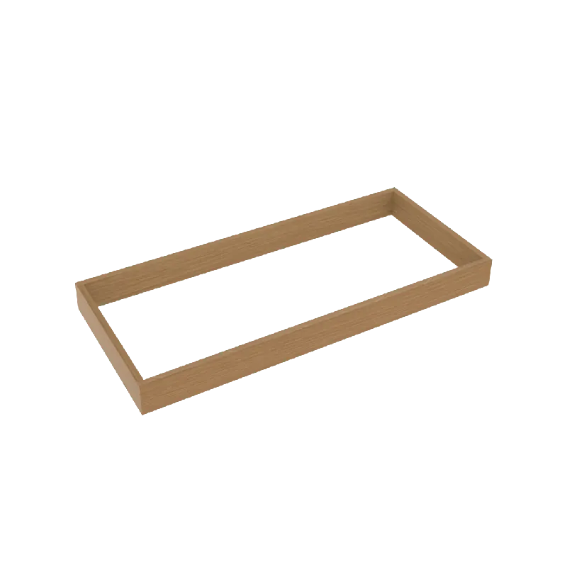 Balmani Legno socle pour meuble sous-vasque chêne vieilli 120 x 52,5 cm