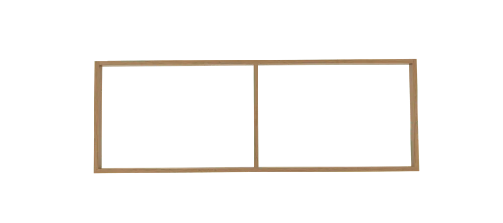 Balmani Legno socle pour meuble sous-vasque chêne vieilli 150 x 52,5 cm